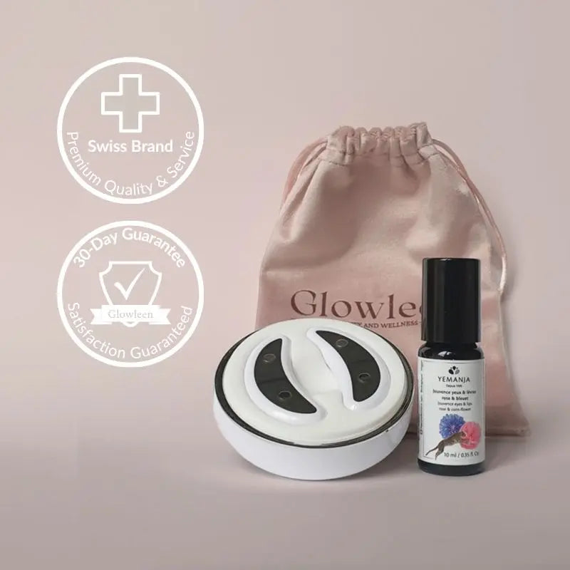 Glowmoon | Appareil Soin Contour des Yeux | Anti-Poches sous les yeux & Anti-Cernes Glowleen Suisse