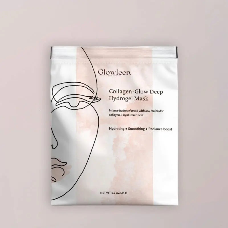Masque enrichi en Collagène et en Acide Hyaluronique Glowleen Suisse