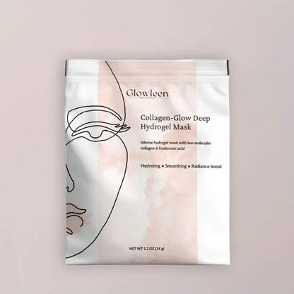 Masque enrichi en Collagène et en Acide Hyaluronique Glowleen Suisse
