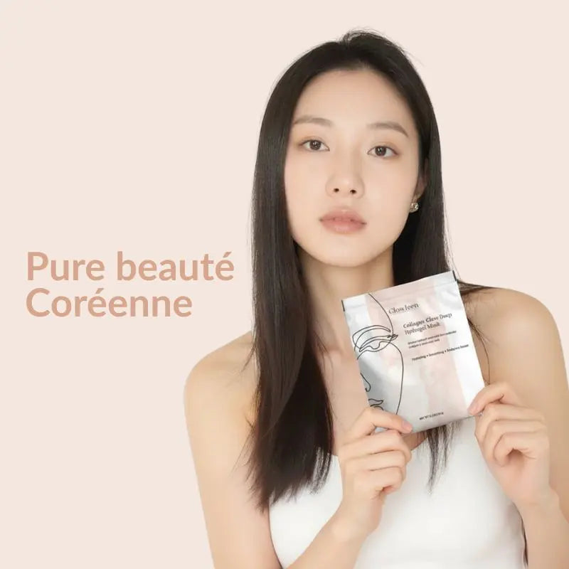Masque enrichi en Collagène et en Acide Hyaluronique Glowleen Suisse