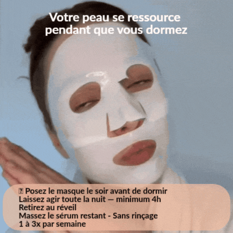 Masque enrichi en Collagène et en Acide Hyaluronique
