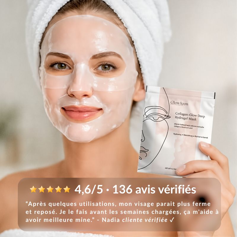Masque enrichi en Collagène et en Acide Hyaluronique